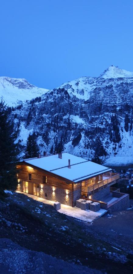 Skilodge Oberlech Kültér fotó