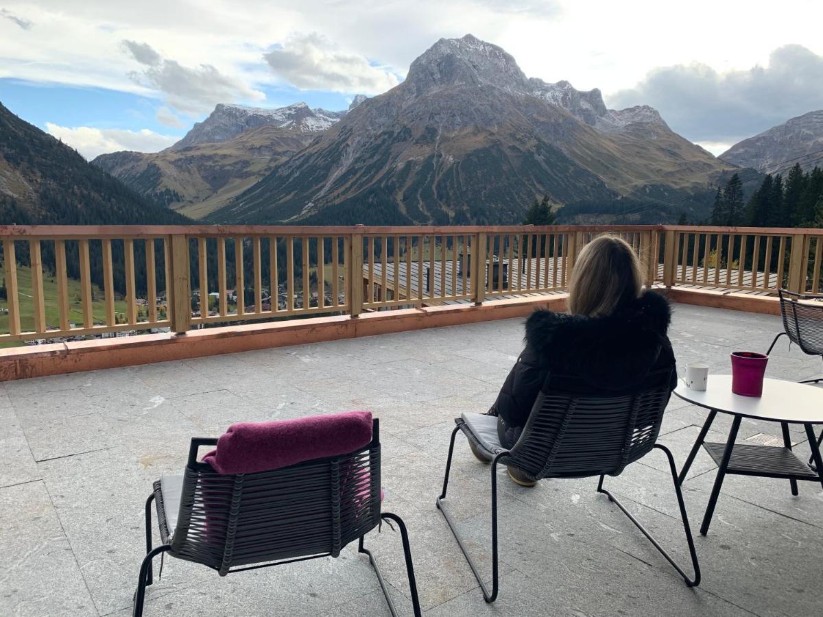 Skilodge Oberlech Kültér fotó