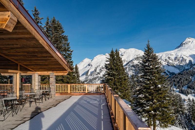Skilodge Oberlech Kültér fotó
